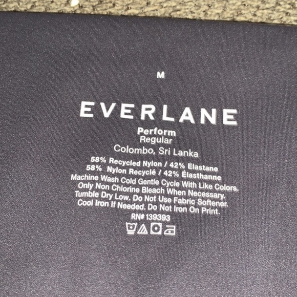 Everlane Ink Grey Renew Perform Ankle Legging Med - Picture 4 of 4